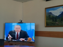 President Nursultan Nazarbayev delivered the annual Address to the Nation of Kazakhstan "Growing welfare of  Kazakh citizens: increase in income and quality of life"
