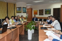 On May 27, 2016 IQAA conducted a training workshop for representatives of the Academy of Public Administration under the President of the Republic of Kazakhstan